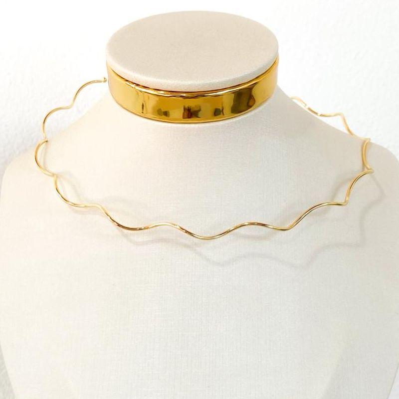 CHOCKER ARO ONDULADO