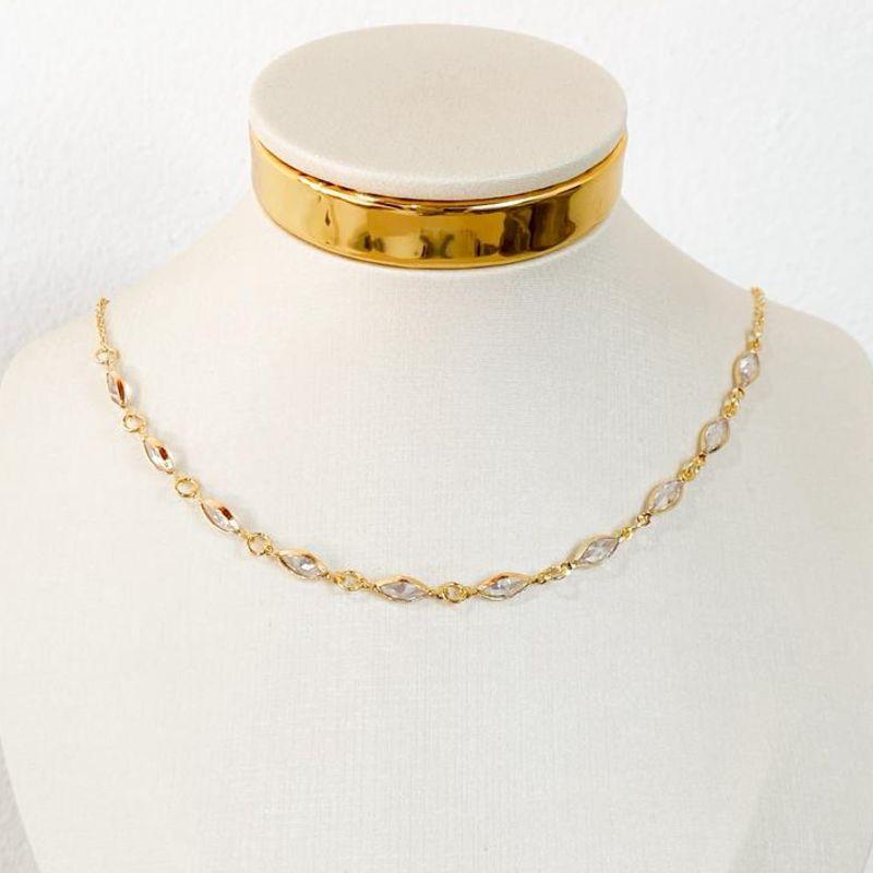 CHOCKER ZIRCONIAS OVAIS