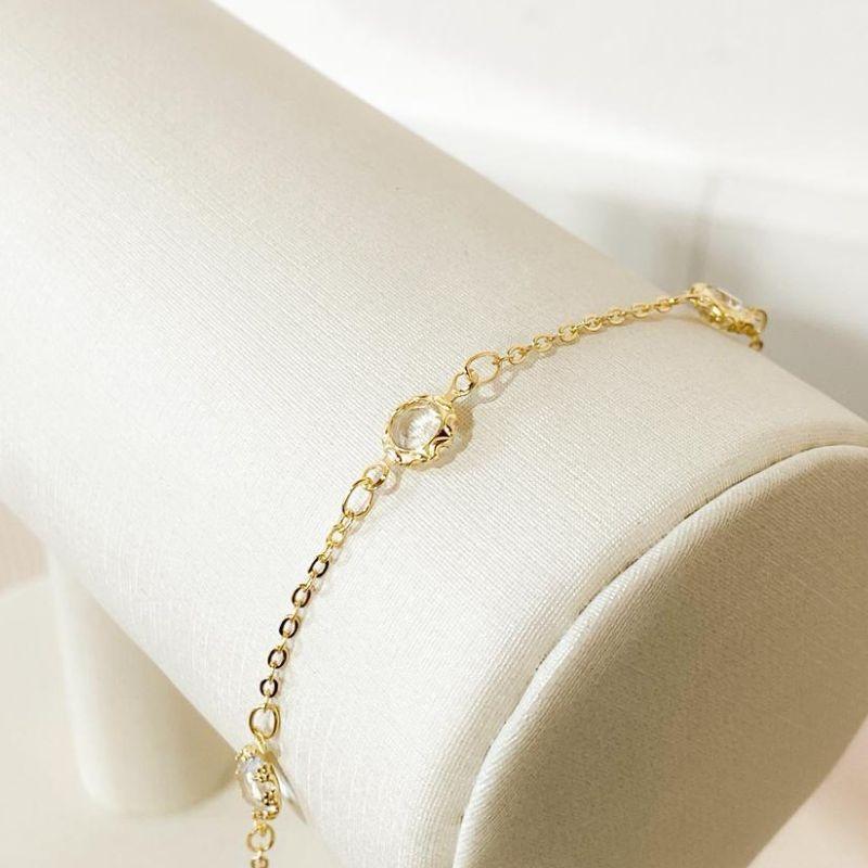 PULSEIRA COM 4 ZIRCONIAS