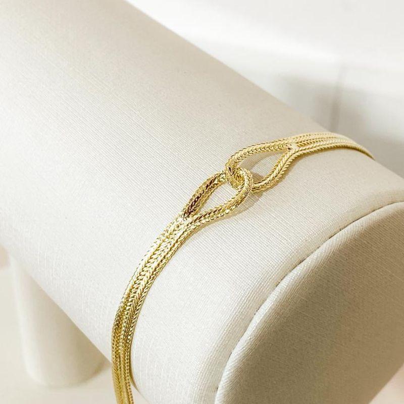 PULSEIRA FITA ENTRELAÇADA