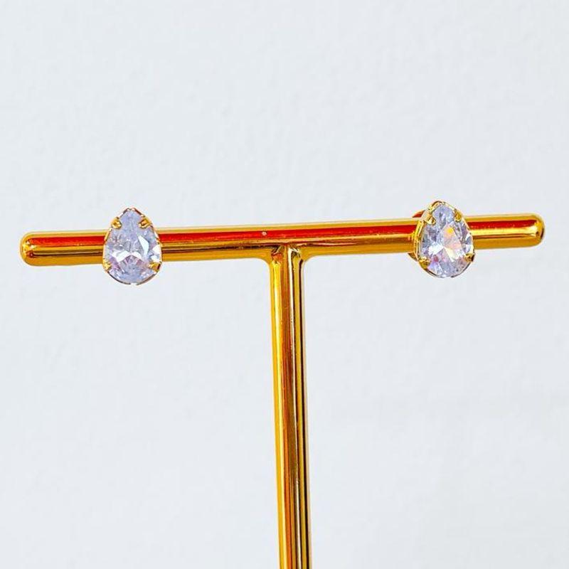 BRINCO GOTA ZIRCONIA