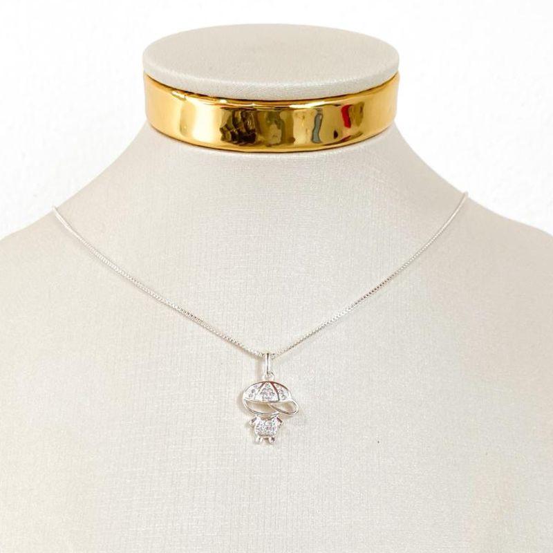 COLAR MENINO CRAVEJADO