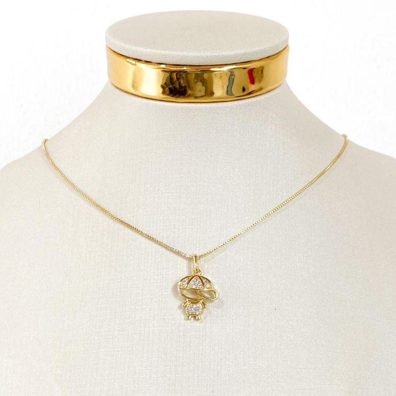 COLAR MENINO CRAVEJADO