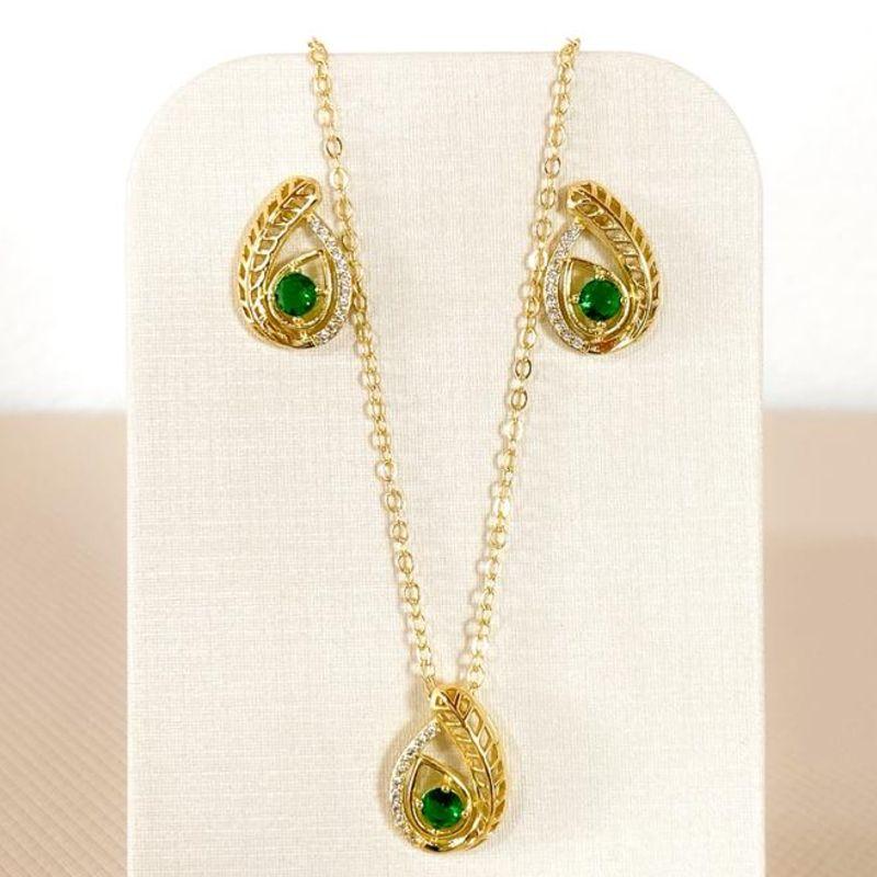 CONJUNTO GOTA ZIRCONIA