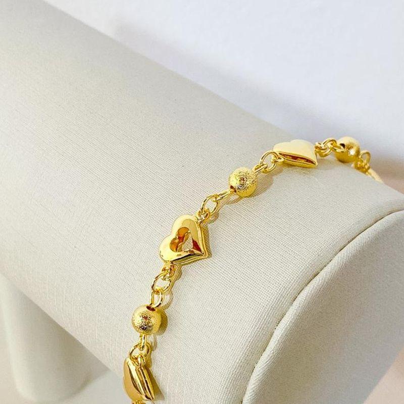 PULSEIRA CORAÇÕES E BOLINHA