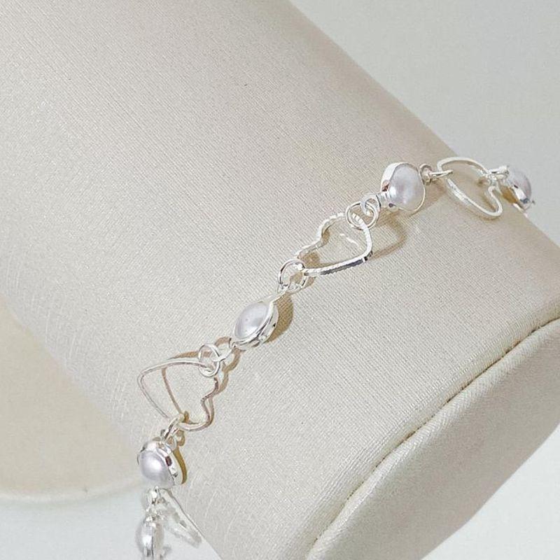 PULSEIRA CORAÇÃO E PÉROLA