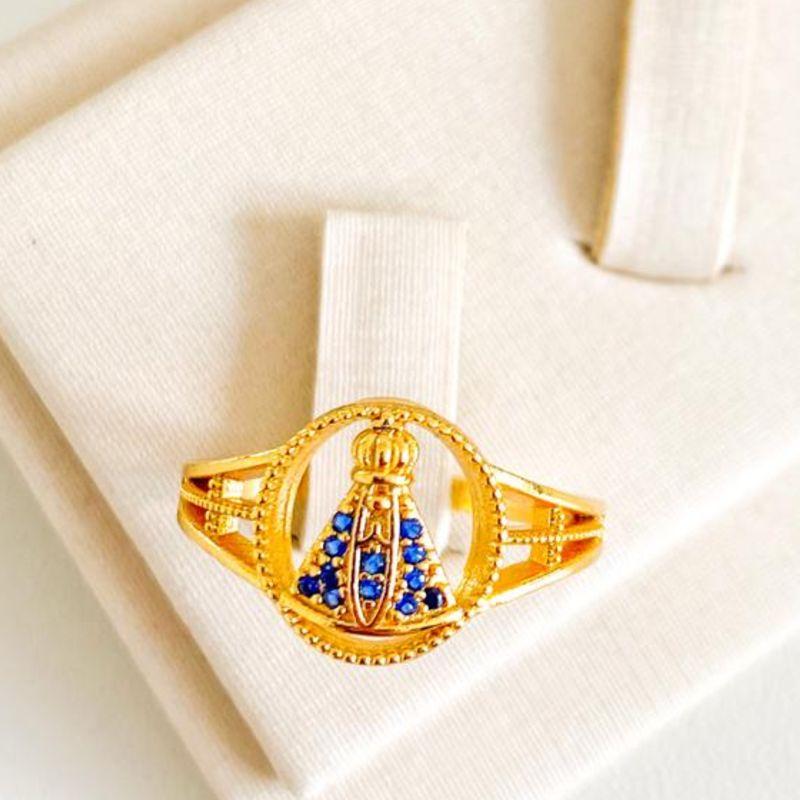 ANEL N.S. APARECIDA MANTO AZUL