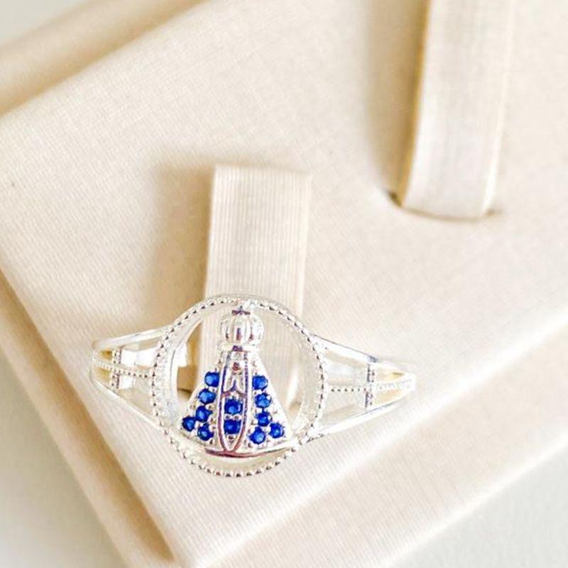 ANEL N.S. APARECIDA MANTO AZUL