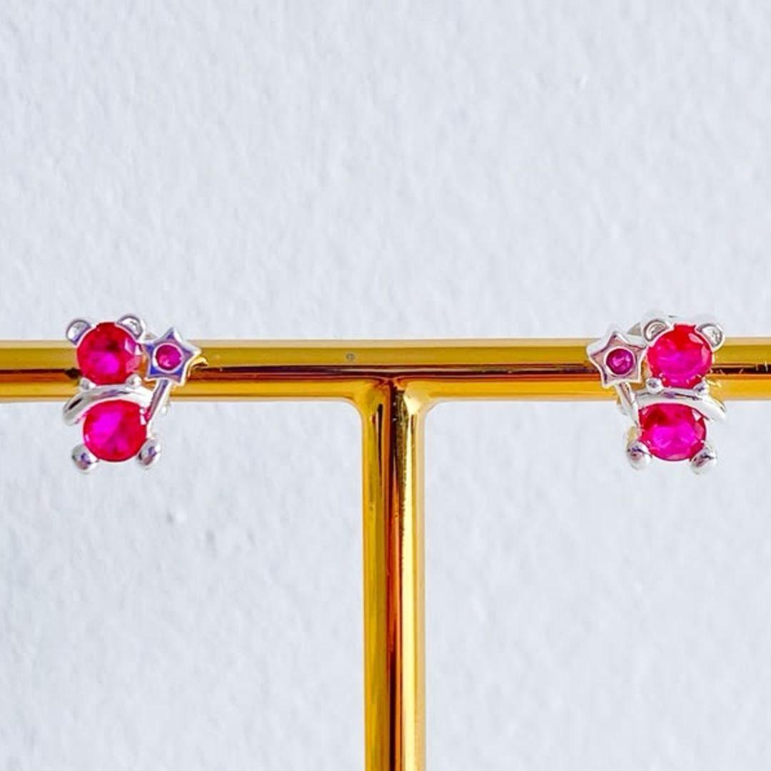 BRINCO URSINHO C/ ZIRCONIA ROSA