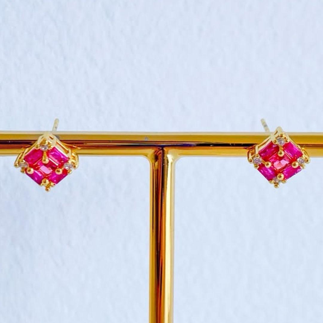 BRINCO ZIRCONIA ROSA
