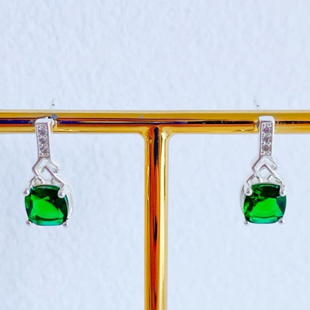 BRINCO ZIRCONIA VERDE ESMERALDA