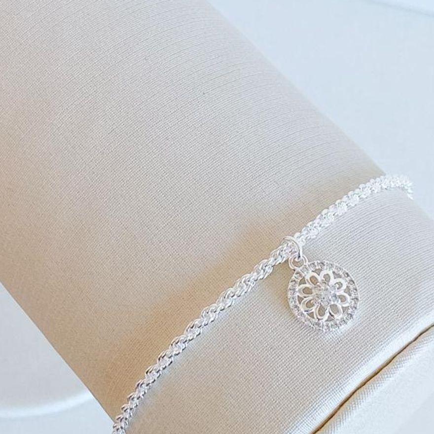 PULSEIRA CORDÃO BAIANO PING. FLOR