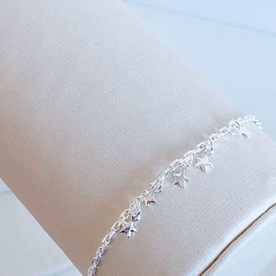 PULSEIRA INFANTIL COM ESTRELAS