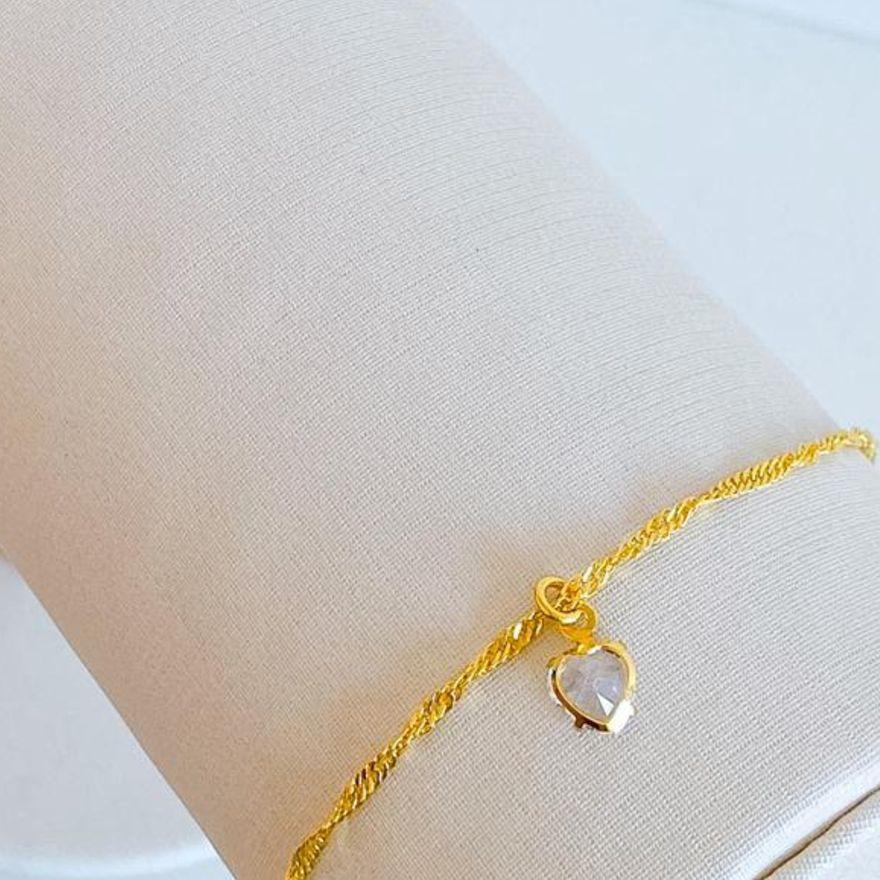 PULSEIRA TORCIDA COM ZIRCONIA